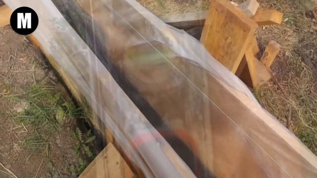 Хитрый способ установки столбов для забора ровно и быстро. Об этом мало кто знает