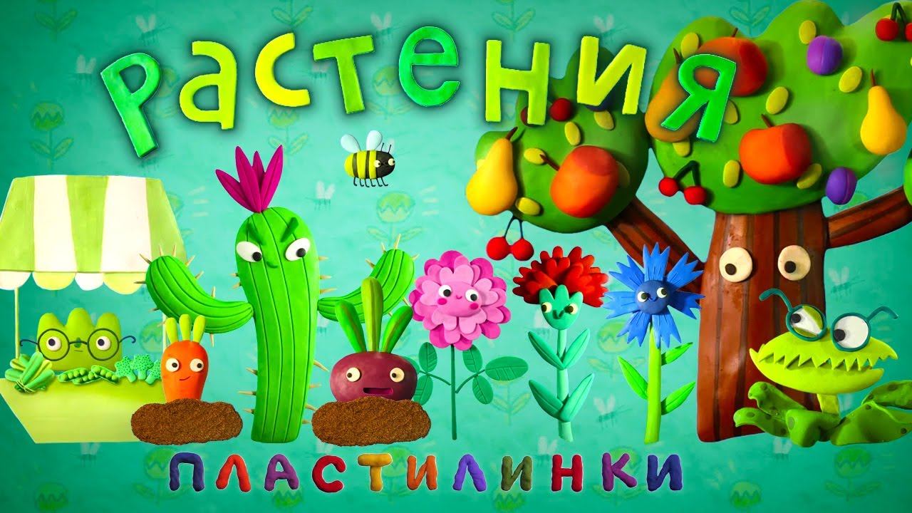 Пластилинки - Растения (43-52) - Все серии подряд