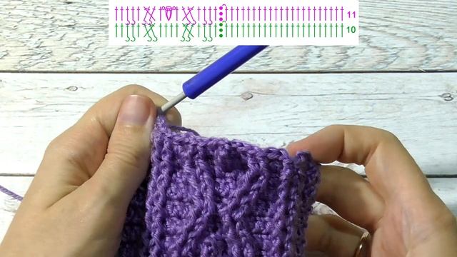 Варежки крючком | Как связать варежки крючком