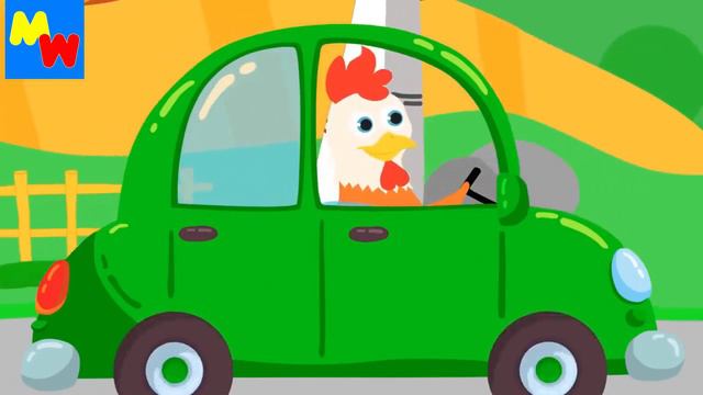 МАШИНКИ : Кто в машине едет помоги нам угадать!