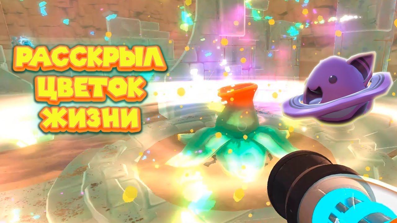 ЦВЕТОК ЖИЗНИ Ферма слаймов Slime Rancher