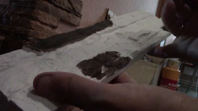 Как просто покрасить искусственный камень своими руками