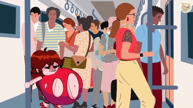 Fat Girlfriend VS Fat Boyfriend Animation Outside The Game