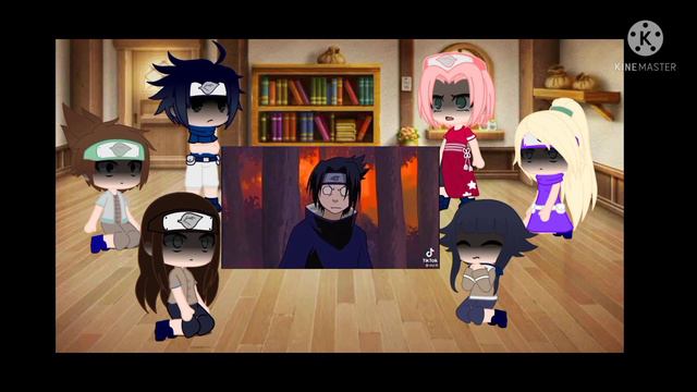 Реакция друзей Наруто на Наруто ☺💛 (4/4) ⚠️Стекло⚠️