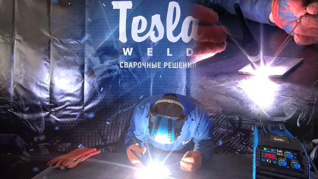 Как варить аргонно дуговой сваркой черный металл толщиной 4 мм. Аппарат Тесла ТИГ ММА 254.