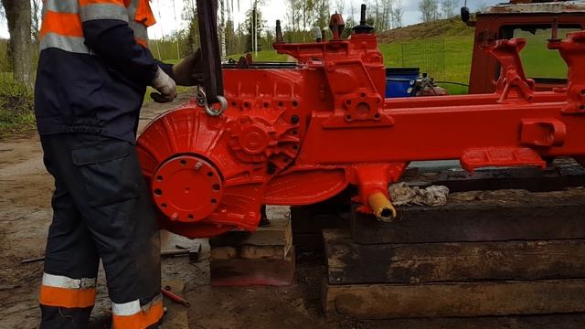 ДТ-75. Возрождение. Часть одиннадцатая. Покраска и начало сборки.