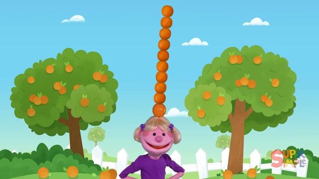 10 Apples On My Head Kids Songs Super Simple Songs