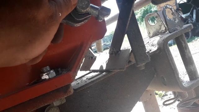 Плохо включается задняя скорость на мотоблоке Врайт . Устраняем.