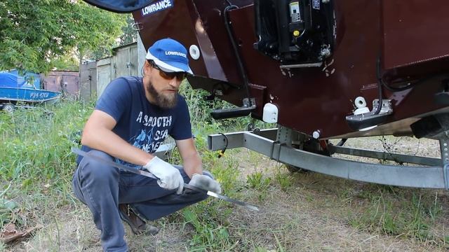 Как правильно установить датчики Lowrance на примере Windboat 50 EVO Fish