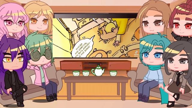 ♡Реакция второго поколения 13 карт на прошлых правителей //3 часть//♡