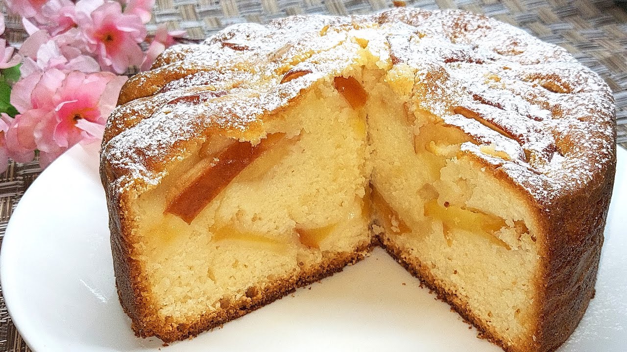 Вкуснее Шарлотки! Ароматный БЫСТРЫЙ ПИРОГ с Яблоками за 5 минут. Тает во рту!