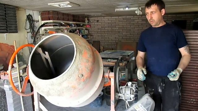 БЕТОНОМЕШАЛКА | РЕМОНТ своими руками