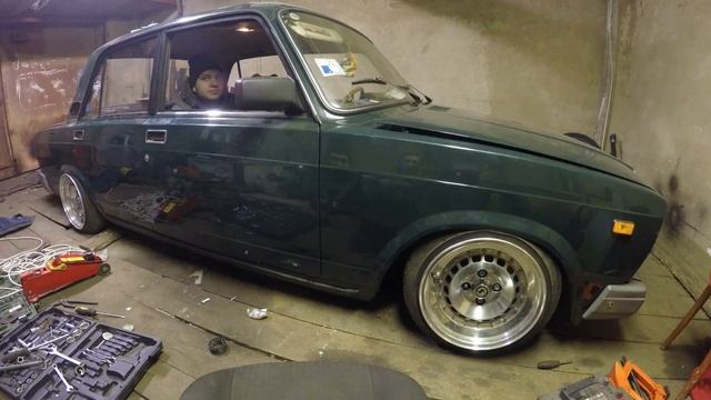 Пневмоподвеска на ВАЗ 2107 от Stance Market