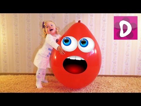 ✿ Огромный Шарик-Яйцо с Сюрпризами Смешарики, Винни Пух, Ну Погоди / Giant Balloons Surprise