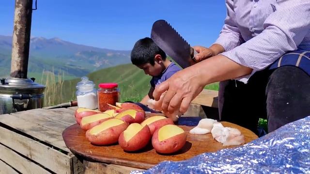 Бедро барашка  с тимьяном и чесноком Азербайджанская Кухня Деревенская Кухня  Рецепты