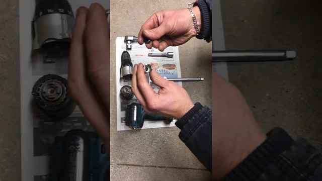 Как снять головку с шуруповёрт макита