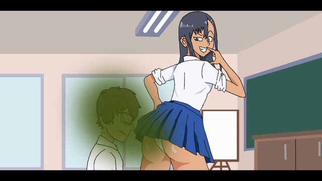 Nagatoro Farts on Sempai face (Español)