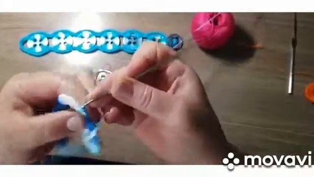 ТО ВЯЗУНЧИКИ мастер класс Браслет из обвязанных пуговиц Никонова С.А.