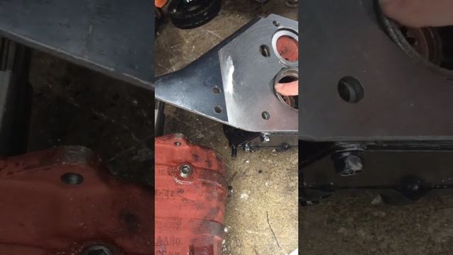 стыковка раздатки и КПП УАЗ 469 UAZ