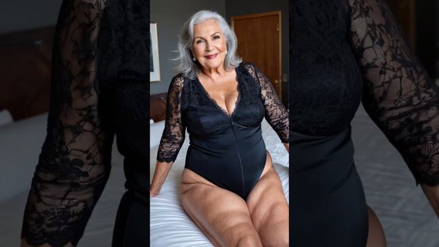 Natural Older Women OVER 60 -Fashion tips review #176 #naturalwoman
