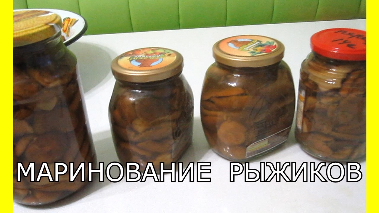 Заготовка грибов.Маринование рыжиков.Как мариновать рыжики. Консервация на зиму