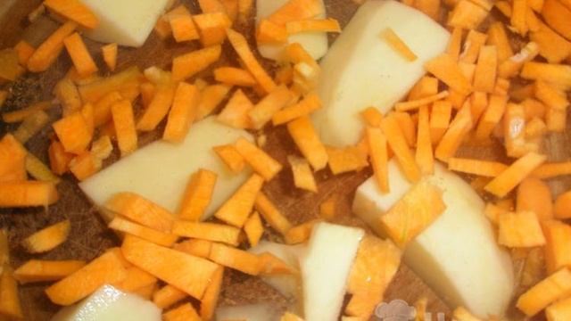 Пюре из картофеля и моркови для детей от 1 года