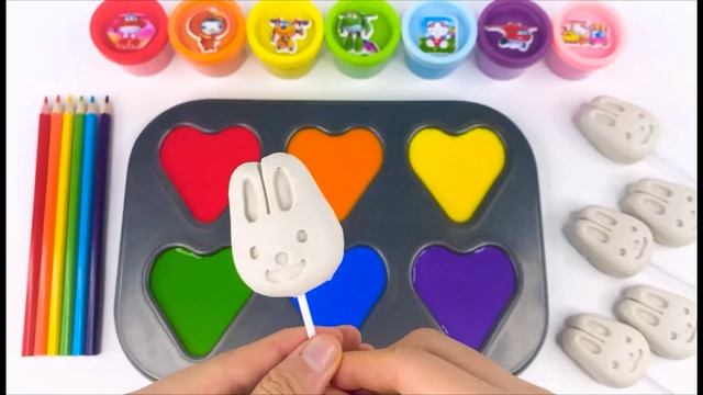 Весёлые игры с разными цветами. Видео для самых маленьких.