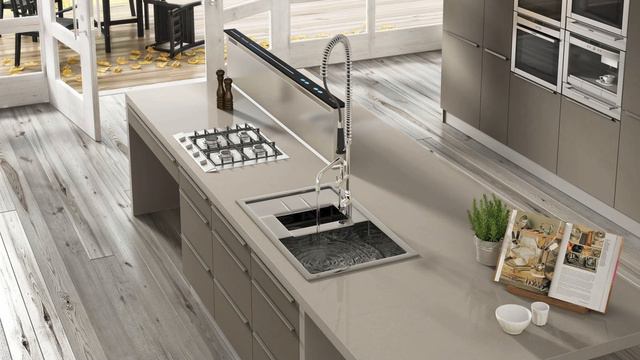 Модные цвета кухонных столешниц как подобрать под раковину и гарнитур.