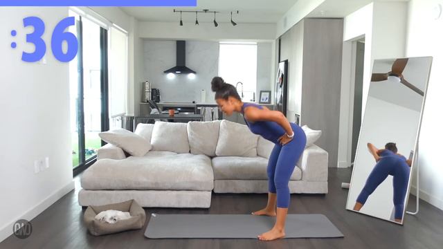 growwithjorussia - 20 Min INTENSE Standing Lower Belly Fat Workout Low Impact