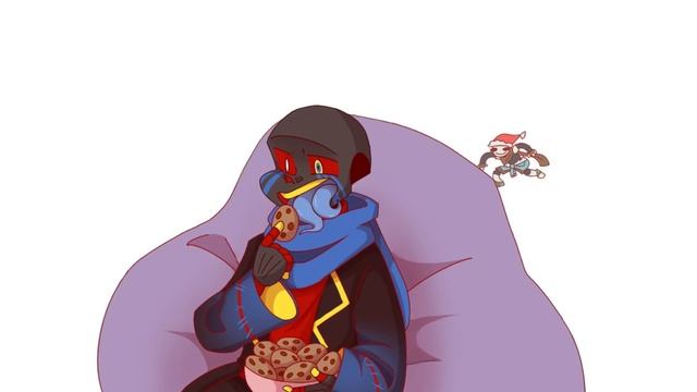 ЭРРОР, ИНК И ГЛУПЫЙ ПРАЗДНИК | Undertale ОЗВУЧКА | Ink Blot
