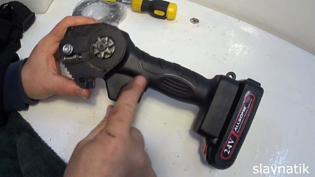 Замена двигателя на мини пиле своими руками.mini chain saw .