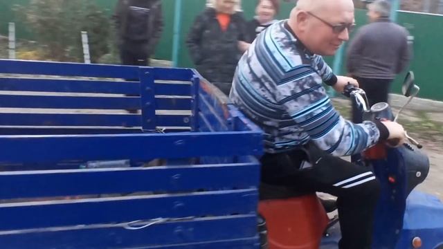 Мотороллер Муравей с китайским двигателем!
