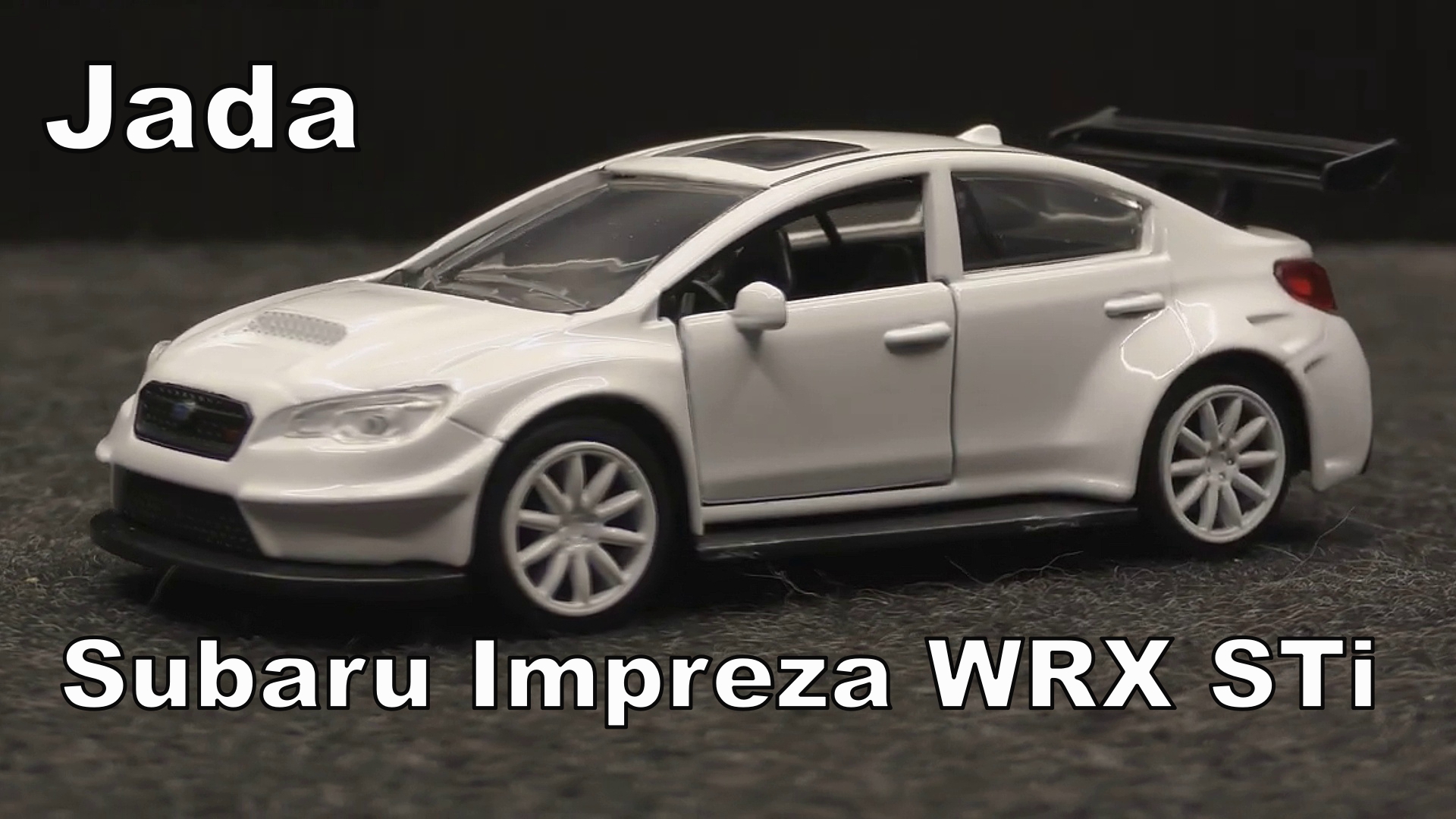 Subaru Impreza WRX STi / Jada / Седан / Масштаб 1:32 коллекционная / Масштабная модель автомобиля