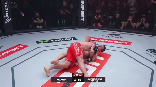 Полный бой Шовхал (Obarg) ЧУРЧАЕВ vs Анатолий (Сибирский Конор) Надратовский HFC mma.