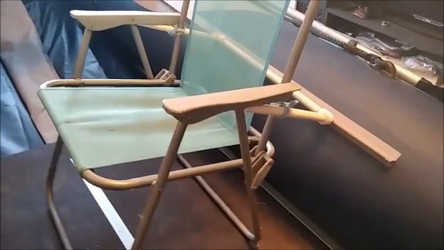 Удобное кресло в лодку ПВХ своими руками