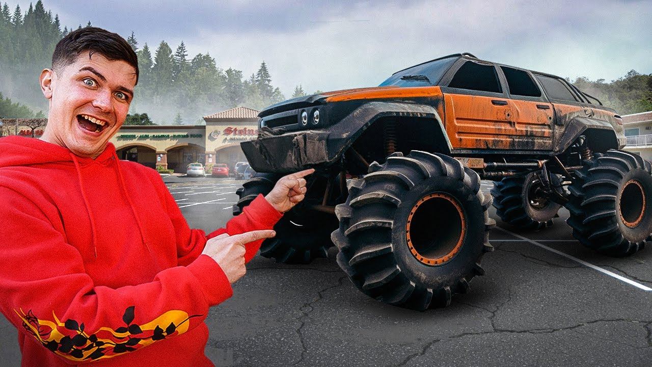 Сделали новый автомобиль для Бездорожья! Тюнинг Монстр Девятки.