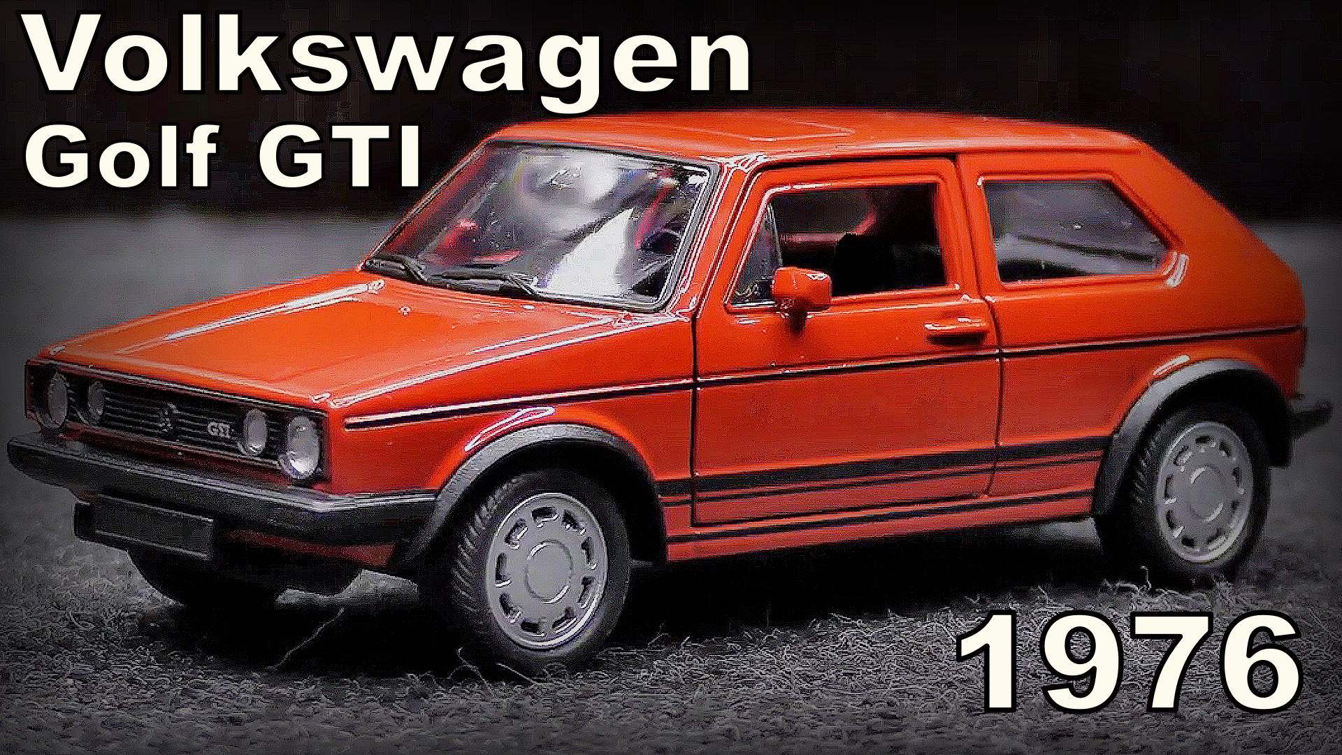 Volkswagen Golf GTI 1976 / Масштаб 1:36 / Welly Nex / Масштабная модель автомобиля