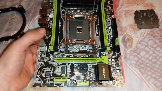 Обзор материнской платы Machinisit x79 2.82h 2011