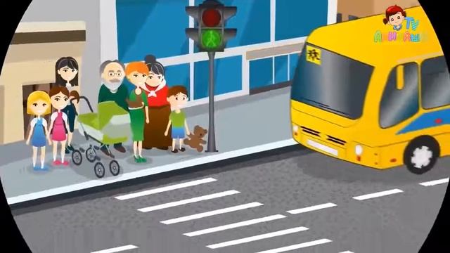 Развивающий мультик про светофор и правила дорожного движения