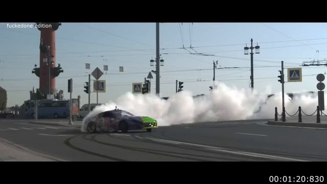 PHONK DRIFT в центре Санкт-Петербурга