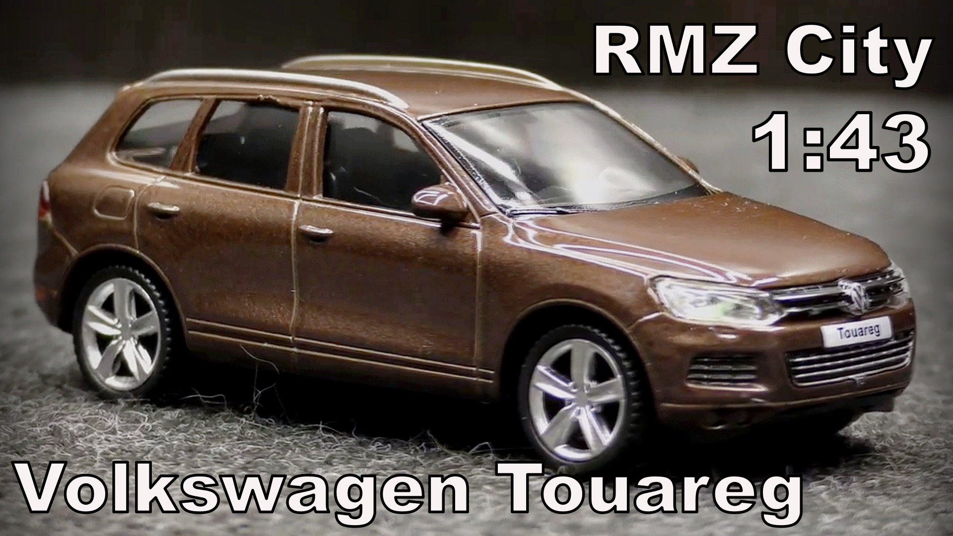 Volkswagen Touareg / Масштаб 1:43 / RMZ City / Масштабная модель автомобиля