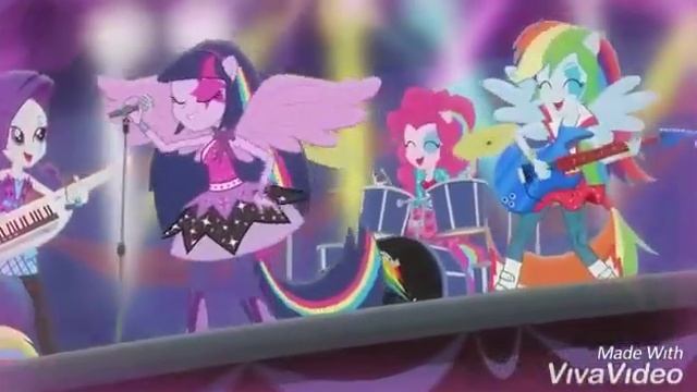 [PMV]-Под утро|Эквестрия Герлз|девочки Эквестрии|MLP|Клип Эквестрия Герлз по утро|SansetShimmer MLP