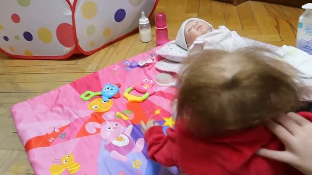 VLOG С Реборном Утро с реборном Лолой и Лили