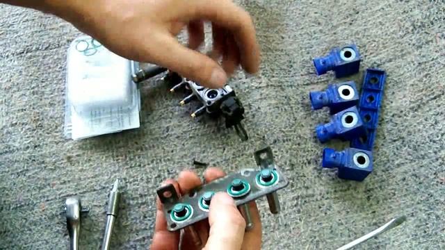 Троение двигателя Opel. Переборка форсунок OMVL.