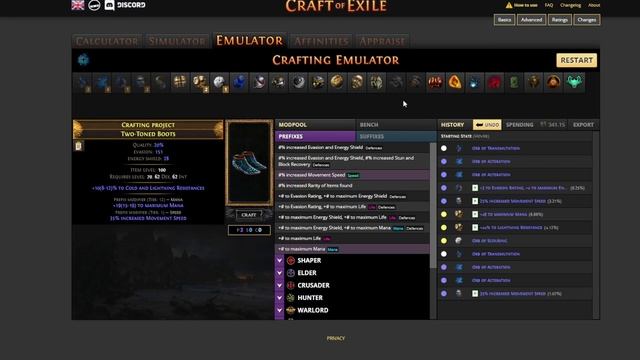 ВСЕ ВИДЫ КРАФТА В ПОЕ : Фарм на крафте + гайд по Craft of Exile | Path of Exile
