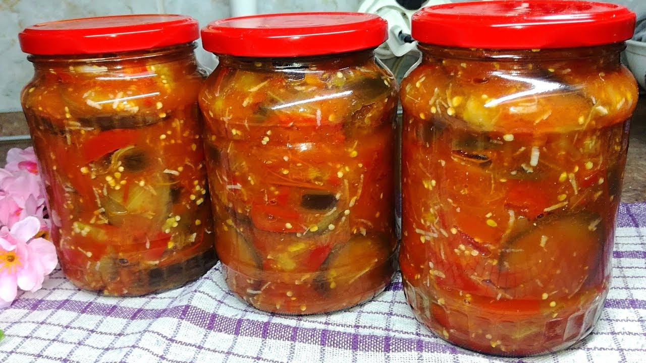 Баклажаны на зиму. Быстрый рецепт. Просто попробуйте и вы так будете делать всегда!