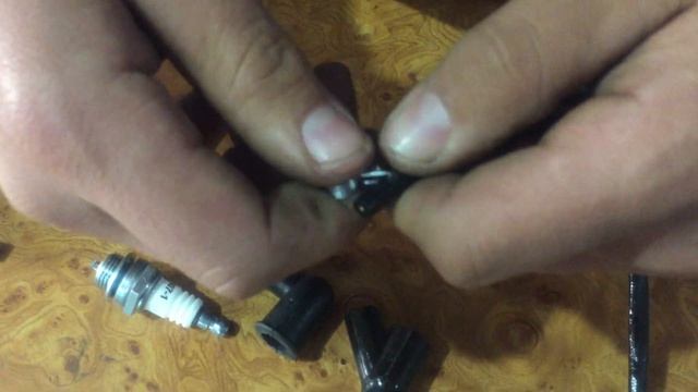 Как собрать насвечник на триммер колпачок бензокосы