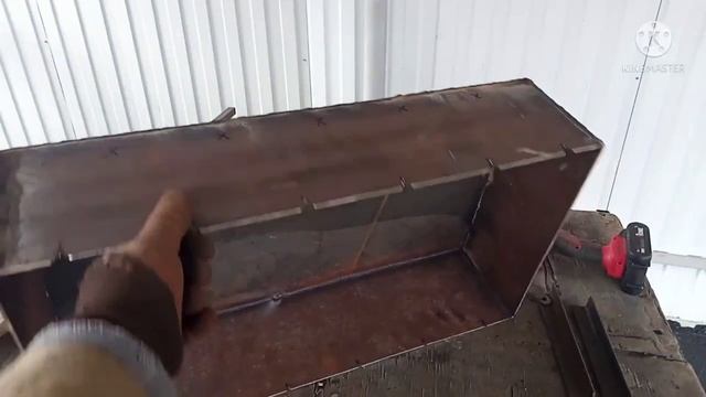 хороший бюджетный мангал / как сварить мангал своими руками