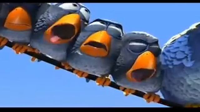 Птицы на проводах!!!
