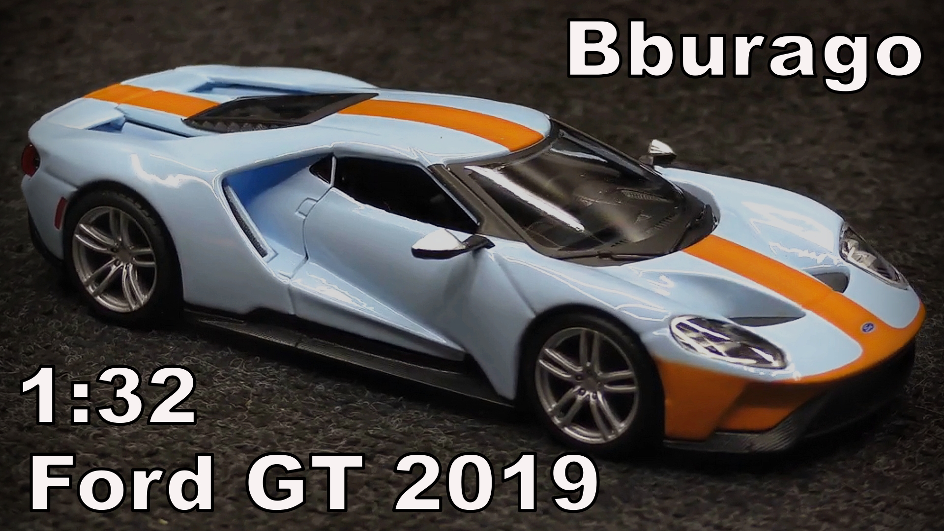 Ford GT 2019 / Масштаб 1:32 / Bburago / Масштабная модель автомобиля